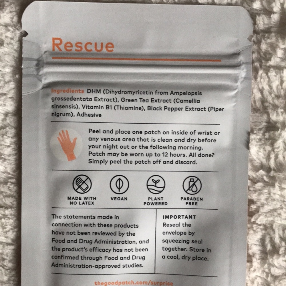 THE GOOD PATCH - RESCUE - Picture 2 of 3